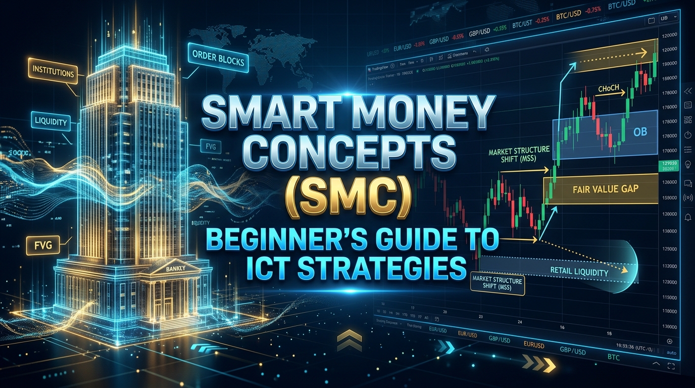 Smart Money Concepts (SMC) Trading Guide: ICT Strategies Explained for Beginners